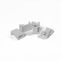 White Time Saving Adapters (Pack of 4)